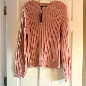 Blank NYC pink sweater. Size small. NWT